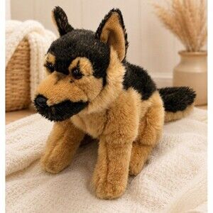Toys R Us German Shepherd Puppy Dog Plush 16” Realistic Stuffed Animal Geoffrey